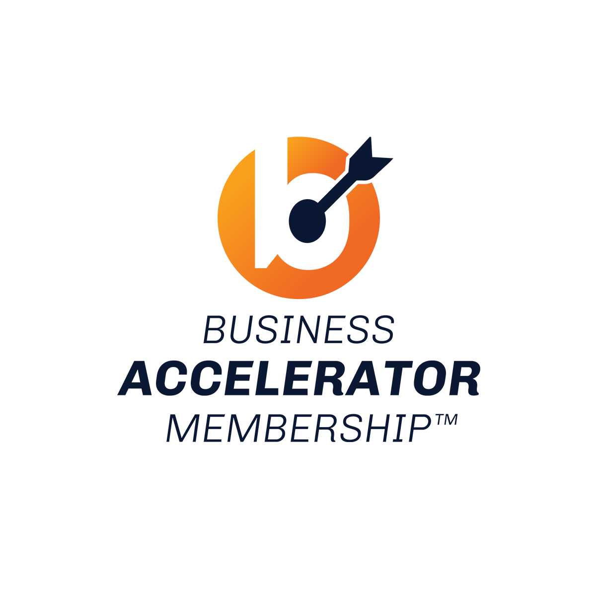 Professional business leadership logo symbolizing growth and strategy