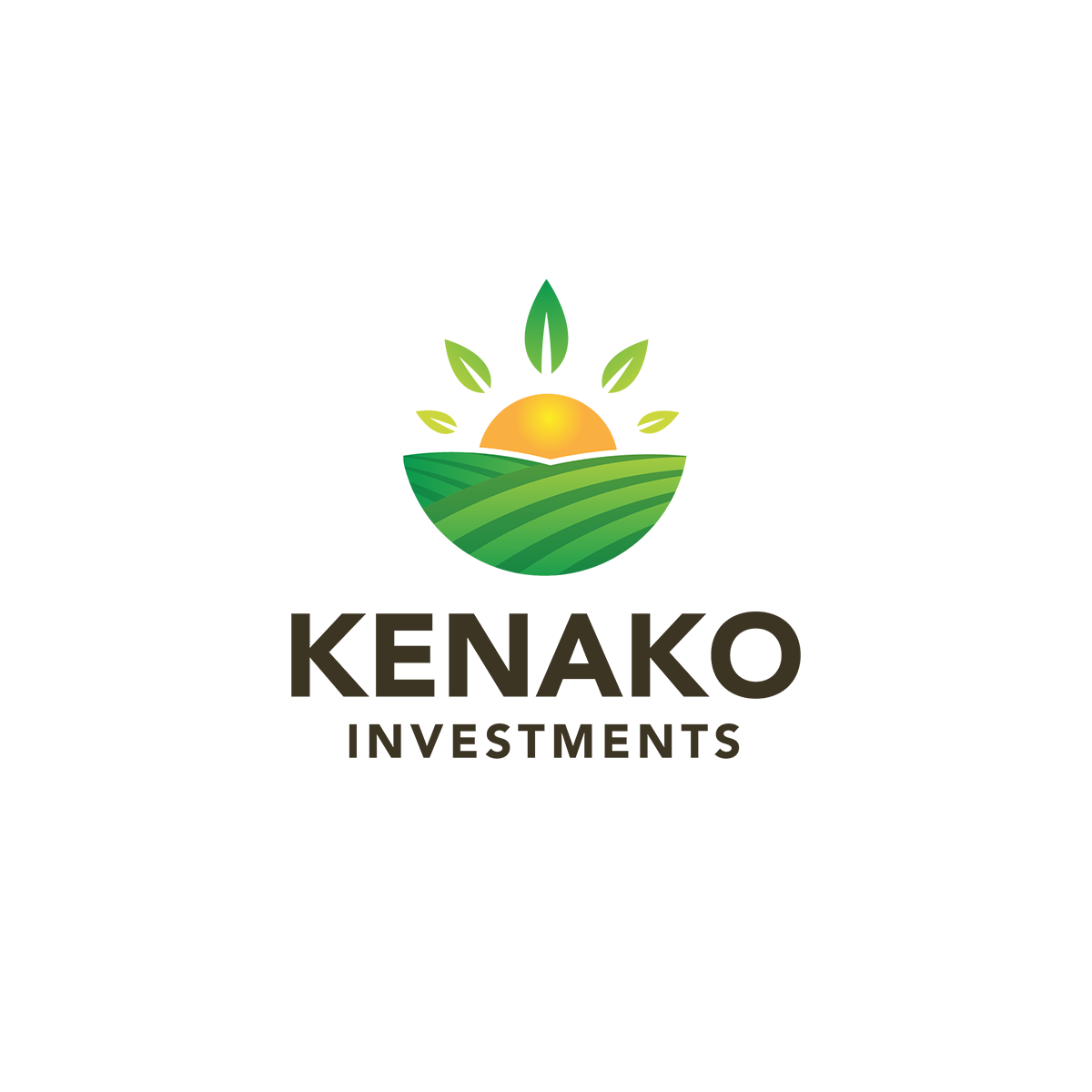 Investment firm logo symbolizing financial growth and security