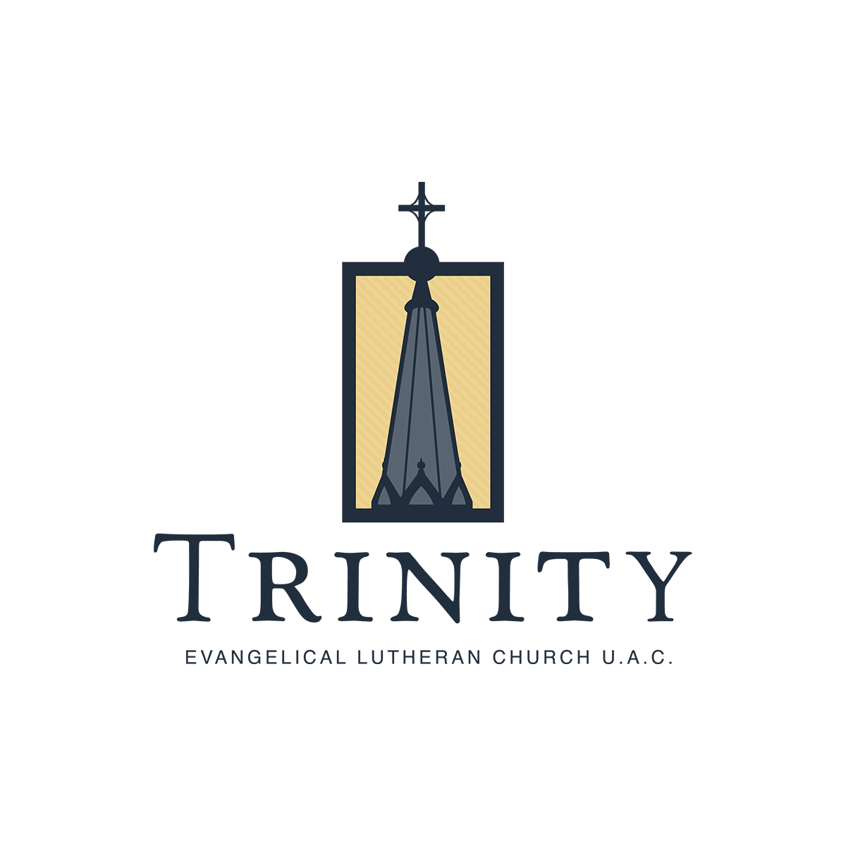 Spiritual Lutheran church logo with a welcoming design