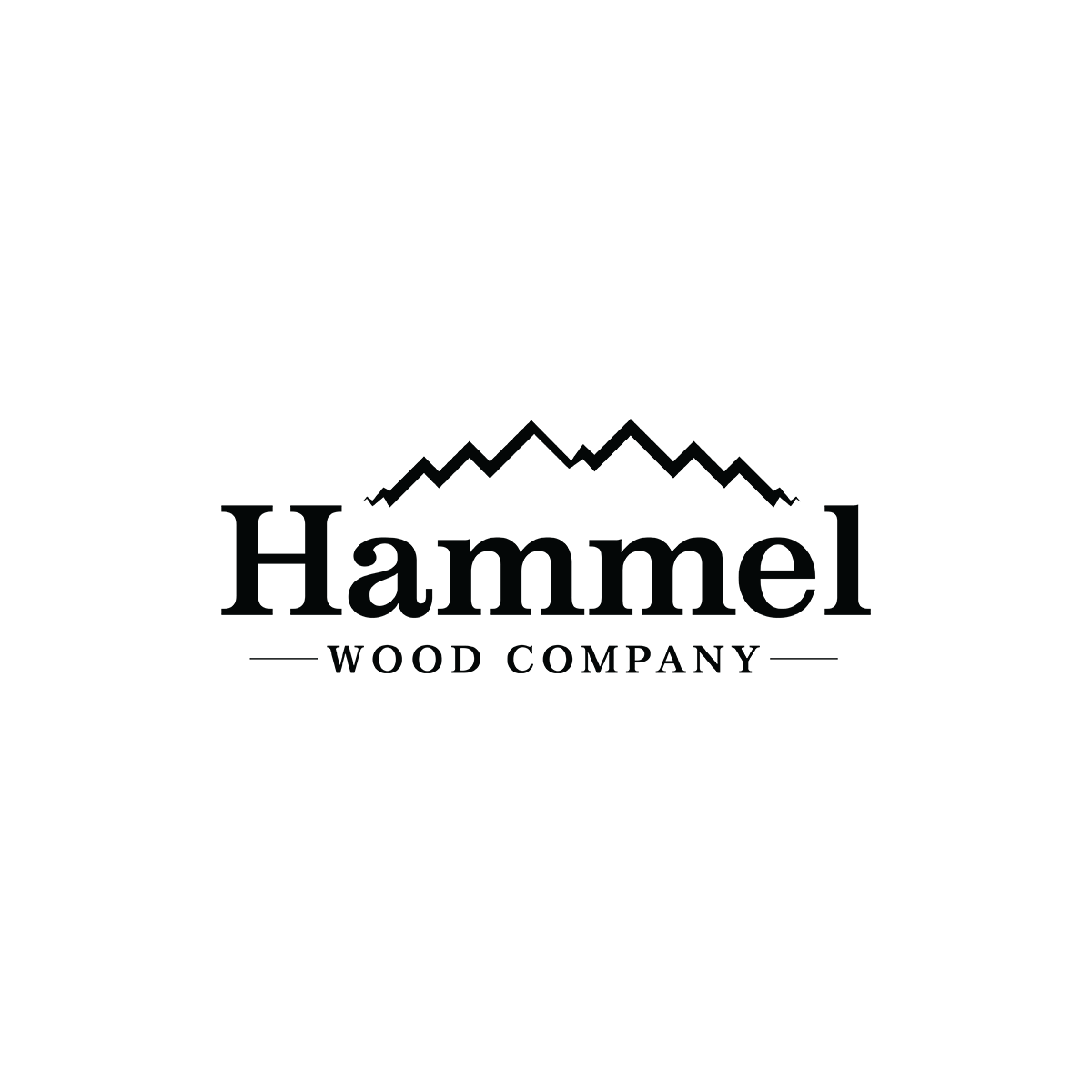 Custom woodworking logo